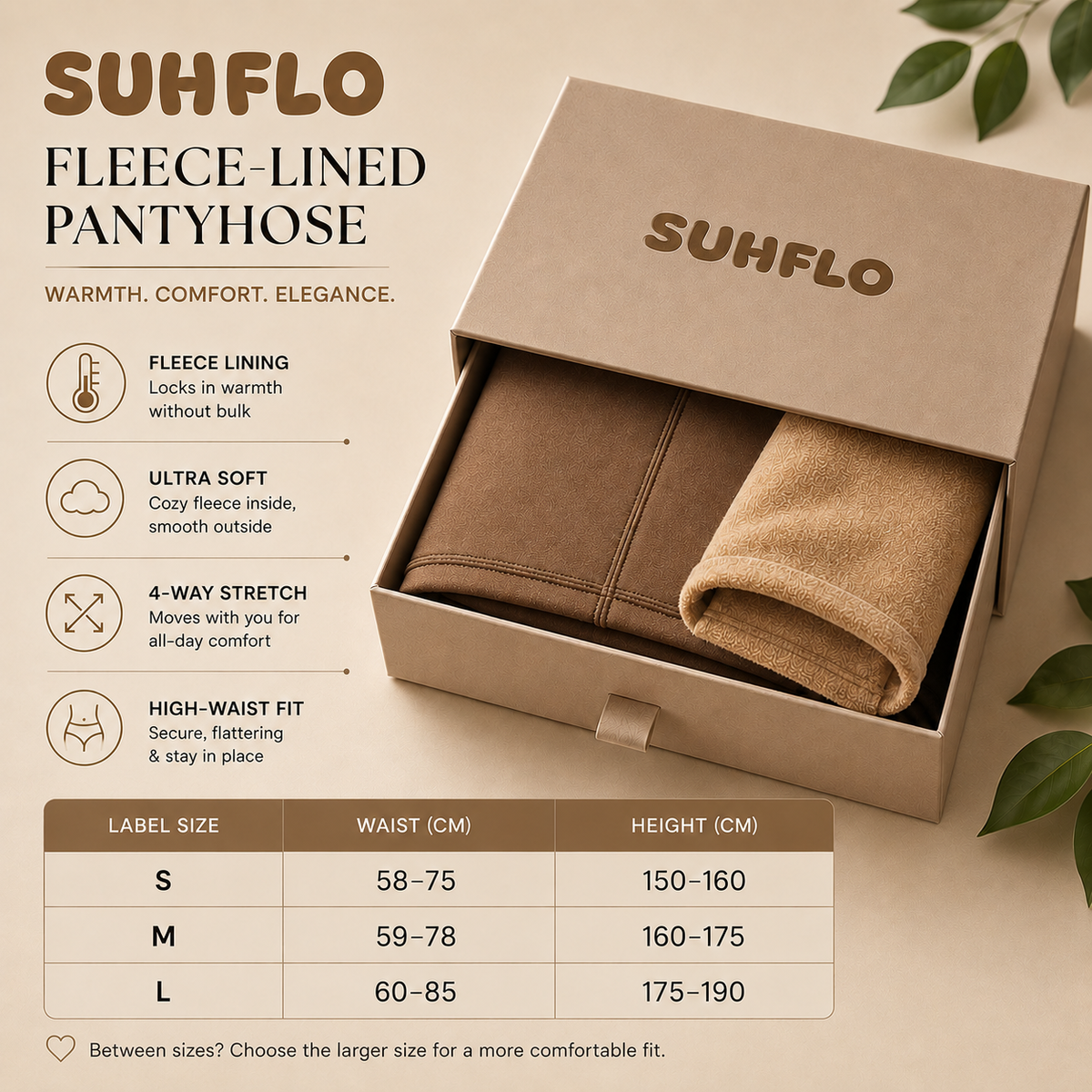 Suhflo CloudFleece™ Pantyhose