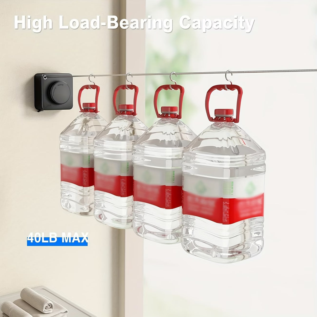 LineLux™ Retractable Drying Line